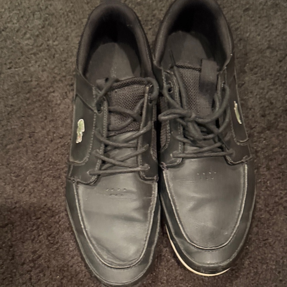 Lacoste Men's Black Sneakers